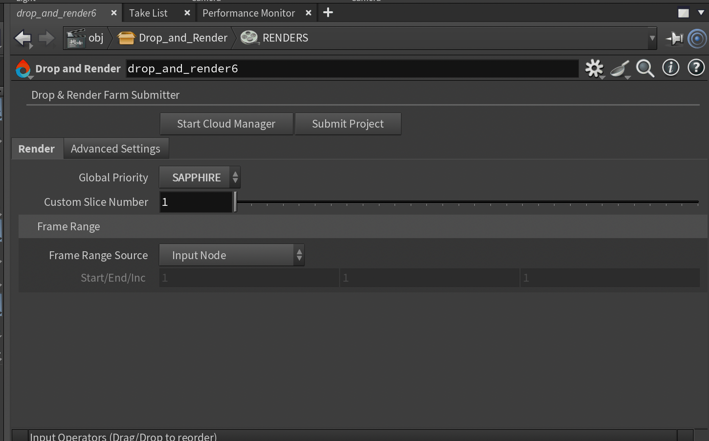 Houdini Upload summary
